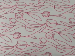 Grüne Erde Meterware Satin CALLA, granatapfel, 100 % Baumwolle, Breite 160 cm, 130 g/m2, GOTS