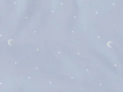 Grüne Erde Meterware Satin LUNA, himmelblau, 100 % Baumwolle, Breite 165 cm, 120 g/m2, GOTS, *