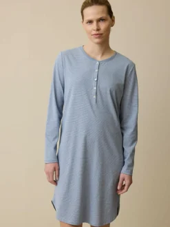 Grüne Erde Nachthemd aus Bio-Baumwolle, , XS