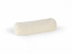 Grüne Erde Nackenrollen-Kissen, 35 x 12 cm, Überzug: 100 % Baumwolle, Füllung: Bio-Dinkelspelzen, GOTS, NATURTEXTIL BEST