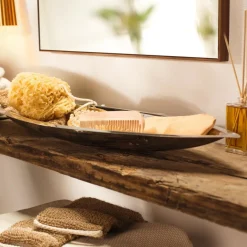 Grüne Erde Natur Dusch & Badeschwamm aus dem Mittelmeer, ø ca. 15 cm