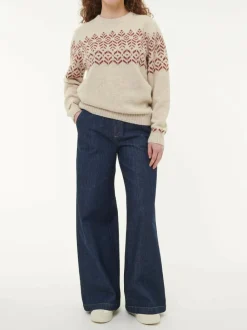 Grüne Erde Pullover aus Alpakawolle, 14 natur melange, L