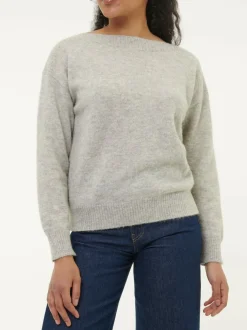 Grüne Erde Pullover aus Alpakawolle, , S