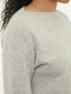 Grüne Erde Pullover aus Alpakawolle, , S