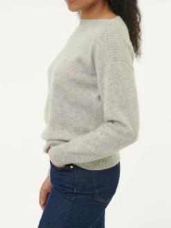 Grüne Erde Pullover aus Alpakawolle, , S