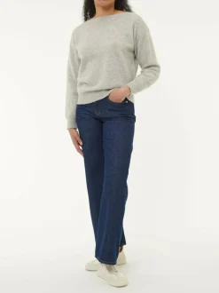 Grüne Erde Pullover aus Alpakawolle, , S