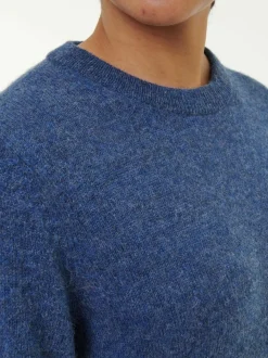 Grüne Erde Pullover aus Alpakawolle, , S