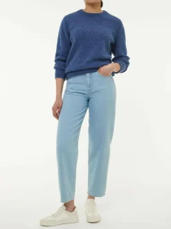 Grüne Erde Pullover aus Alpakawolle, , S