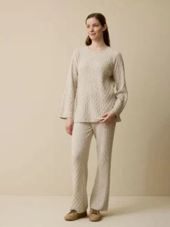 Grüne Erde Pullover aus Bio-Baumwolle und Wolle, , S, GOTS