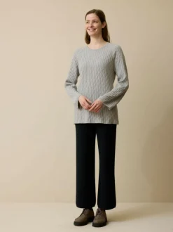 Grüne Erde Pullover aus Bio-Baumwolle und Wolle, , S, GOTS