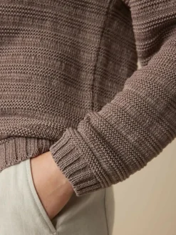 Grüne Erde Pullover aus Bio-Baumwolle, , L, GOTS