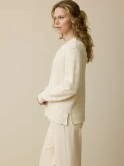 Grüne Erde Pullover aus Bio-Baumwolle und Wolle, 13 natur, XL, GOTS