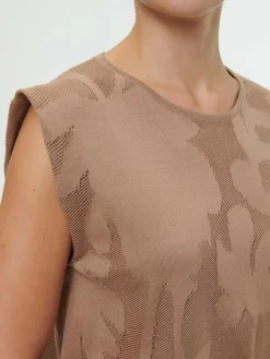 Grüne Erde Pullover aus Bio-Baumwolle, 21 nougat, S, GOTS