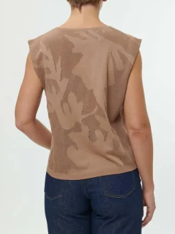 Grüne Erde Pullover aus Bio-Baumwolle, 21 nougat, S, GOTS