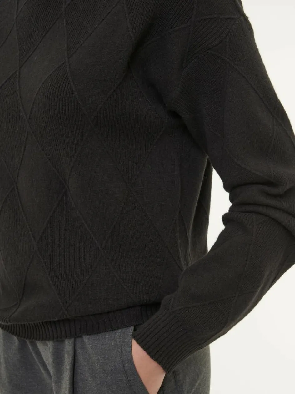 Grüne Erde Pullover aus Bio-Baumwolle und Wolle, , S, GOTS