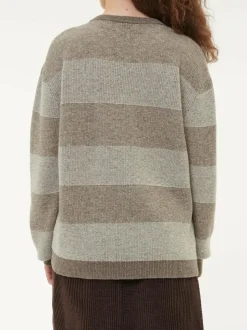 Grüne Erde Pullover aus Yakhaar und Schafwolle, 66 yak mix natur/hasel, S