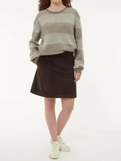 Grüne Erde Pullover aus Yakhaar und Schafwolle, 66 yak mix natur/hasel, S