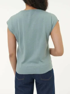 Grüne Erde Pullunder aus Bio-Baumwolle, , S, GOTS