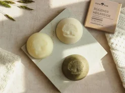 Grüne Erde RÜGENER HEILKREIDE regenerierende Maskenseife für das Gesicht 80 g