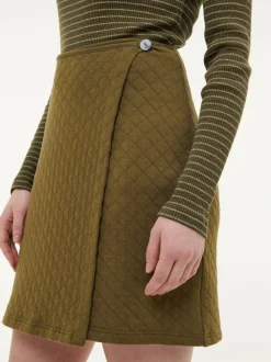 Grüne Erde Rock aus Bio-Baumwolle, 52 cactus, S, GOTS