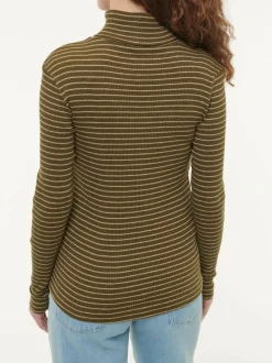 Grüne Erde Rollkragenshirt aus Bio Baumwolle, , S, GOTS