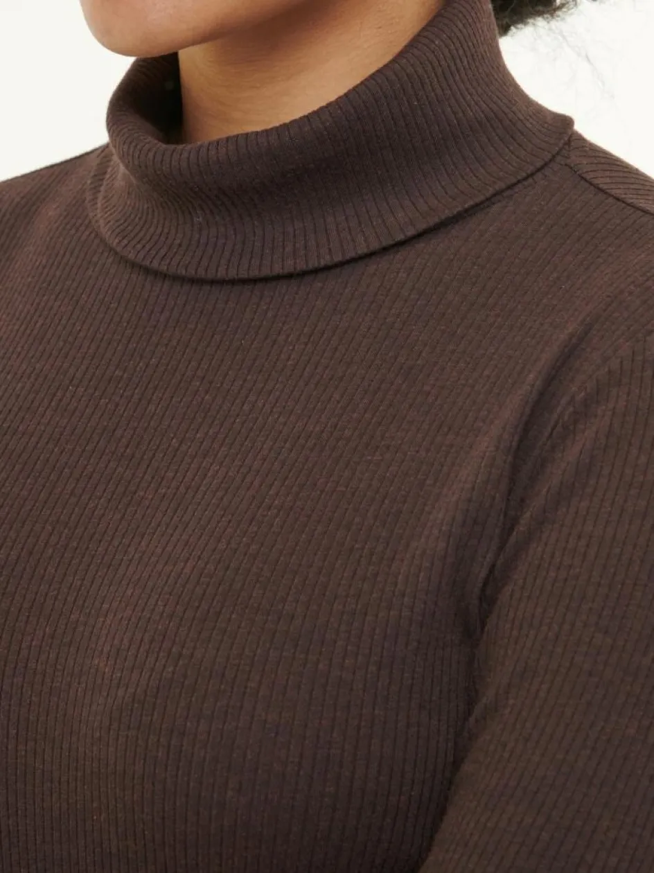 Grüne Erde Rollkragenshirt aus Bio Baumwolle/Wolle, , 38, GOTS