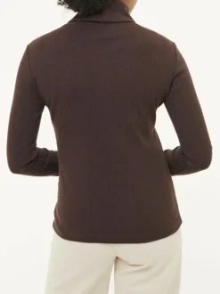 Grüne Erde Rollkragenshirt aus Bio Baumwolle/Wolle, , 38, GOTS