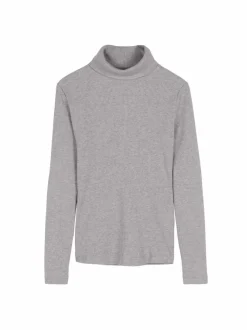 Grüne Erde Rollkragenshirt aus Bio Baumwolle/Wolle, , 38, GOTS