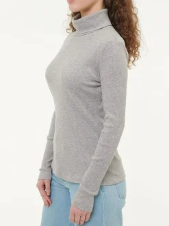 Grüne Erde Rollkragenshirt aus Bio Baumwolle/Wolle, , 38, GOTS