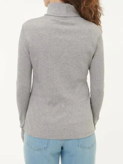 Grüne Erde Rollkragenshirt aus Bio Baumwolle/Wolle, , 38, GOTS