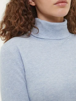 Grüne Erde Rollkragenshirt aus Bio Baumwolle/Wolle, , 38, GOTS