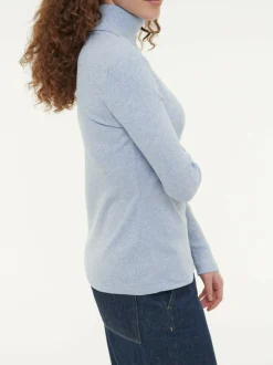 Grüne Erde Rollkragenshirt aus Bio Baumwolle/Wolle, , 38, GOTS