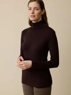 Grüne Erde Rollkragenshirt aus Bio Wolle, , S, GOTS