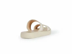 Grüne Erde Sandale aus Bio Leder, 13 natur, 38