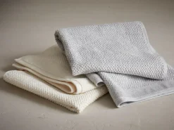 Grüne Erde Saunatuch Perlfang, , 75 x 200 cm, 100 % Baumwolle, GOTS