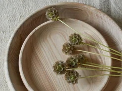 Grüne Erde Schale aus Esche, klein, ø 22,5 cm