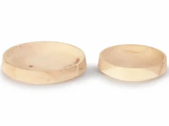 Grüne Erde Schale aus Zirbenholz, handgedrechselt, ø 23 cm