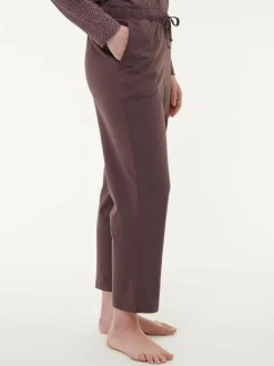 Grüne Erde Schlafhose verkürzt aus Bio-Baumwolle, , M, GOTS