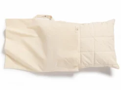 Grüne Erde Schlafkissen Baumwolle kbA, Hirse kbA, Standard, 40 x 60 cm, GOTS, NATURTEXTIL-BEST, VEGAN