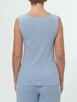 Grüne Erde Schlafshirt aus Bio-Baumwolle, 92 meerblau, M, GOTS