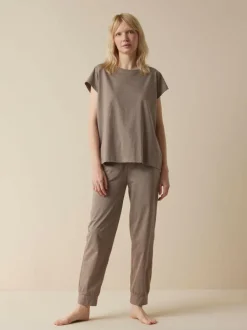 Grüne Erde Schlafshirt aus Bio-Baumwolle, , L, GOTS