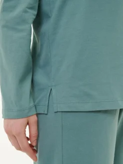 Grüne Erde Schlafshirt aus Bio-Baumwolle, , S, GOTS