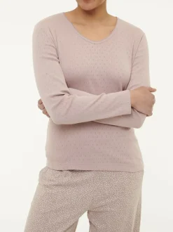 Grüne Erde Schlafshirt aus Bio-Baumwolle, , S