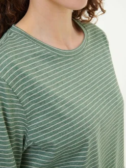 Grüne Erde Schlafshirt aus Bio-Baumwolle, , S, GOTS