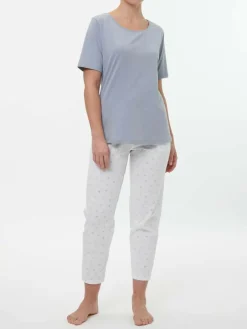 Grüne Erde Schlafshirt aus Bio-Baumwolle, , M, GOTS