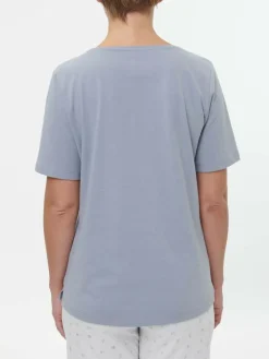 Grüne Erde Schlafshirt aus Bio-Baumwolle, , M, GOTS