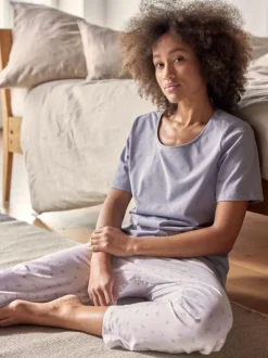 Grüne Erde Schlafshirt aus Bio-Baumwolle, , M, GOTS