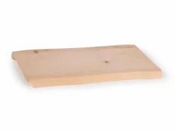 Grüne Erde Schneidebrett aus Zirbenholz, ca. 38 x 20 x 2 cm