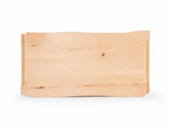 Grüne Erde Schneidebrett aus Zirbenholz, ca. 38 x 20 x 2 cm