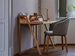 Grüne Erde Schreibtisch Pureto B 100 x T 55,2 x H 88,1 cm,